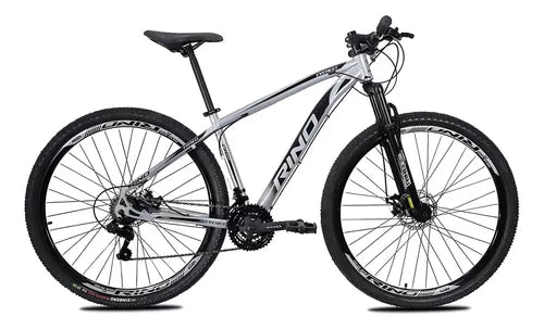 Bicicleta mountain bike Rino Everest R29 tamanho do uadro 21" - prata