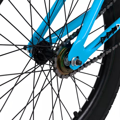 BMX Pro-X Série 1 aro 20 freios v-brakes cor azul/preto